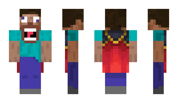 Minecraft skin MolemanMcSerra