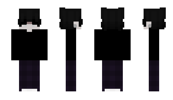 Minecraft skin gothful