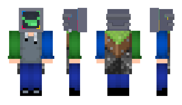Minecraft скин по нику RGthedestroyer