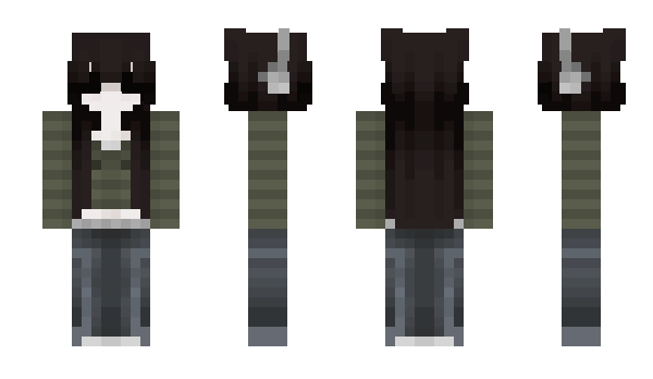 Minecraft skin lsuki