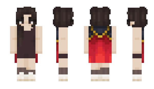 Minecraft skin Papilia