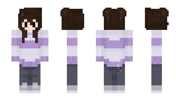 Minecraft skin F34Rlicia