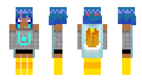 Minecraft скін по ніку Neon224