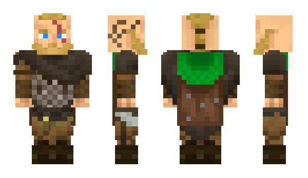 Minecraft скін по ніку ragnarssonR