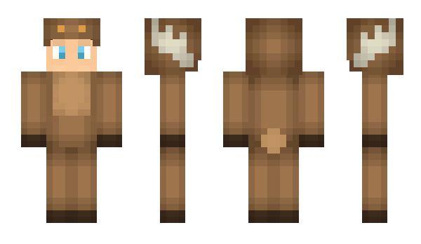 Minecraft skin MooseCraft