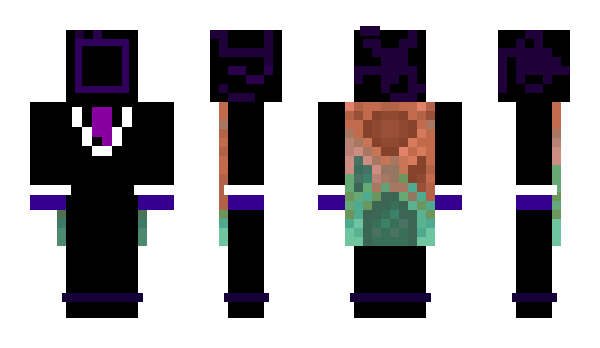 Minecraft скин по нику TheCubedd