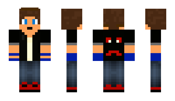 Minecraft skin red1504