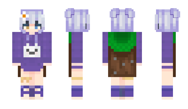 Minecraft скин по нику luwoolpaddo