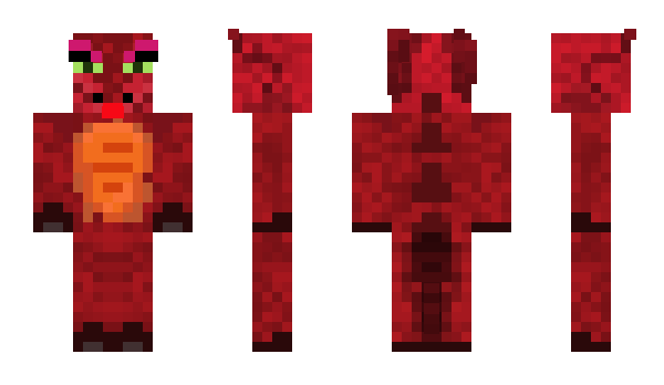 Minecraft skin DragonShrek