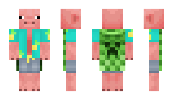 Minecraft skin qwueeee