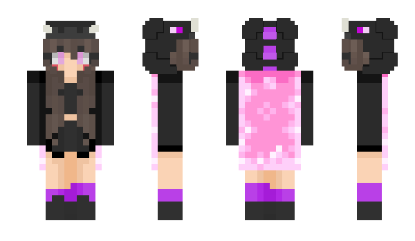 Minecraft skin verre