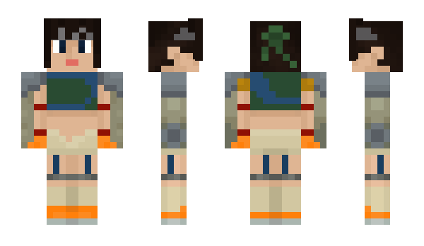 Minecraft skin Miniru