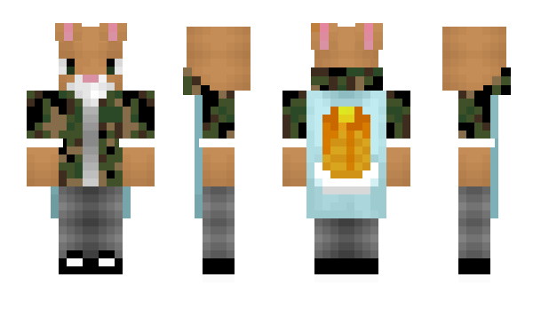 Minecraft скин по нику rabbitish