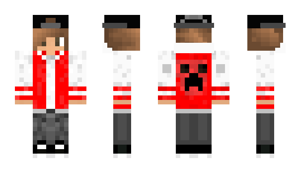 Minecraft skin alextheel