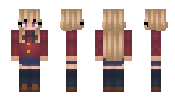 Minecraft skin jungmin0806