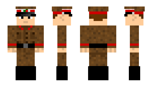 Minecraft skin Komrad_