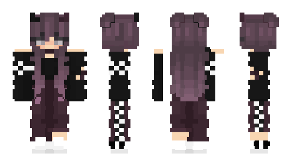 Minecraft skin Arinka_malinka