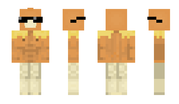 Minecraft skin Torchic