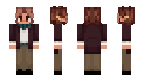 Minecraft скин по нику NessBlu