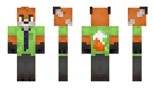 Minecraft skin TheNickWilde