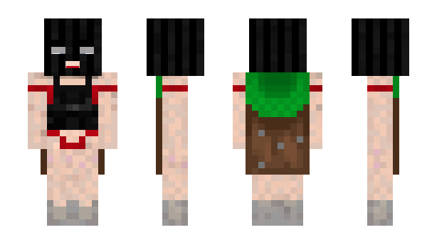 Minecraft skin Gangker