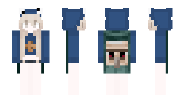 Minecraft skin apluffo