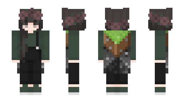 Minecraft скин по нику BoredTransGirl