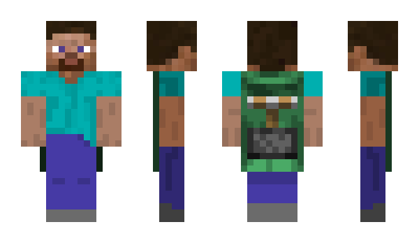 Minecraft skin JoshTheSkeleton