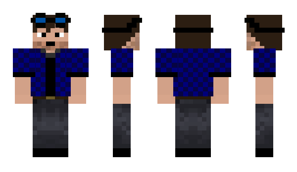 Minecraft skin Killercyborg