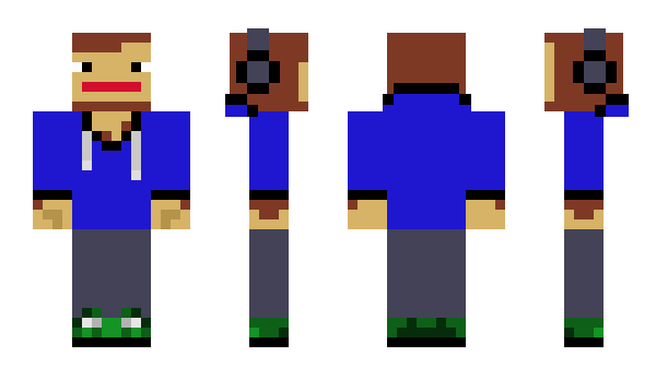 Minecraft skin LauraZockt