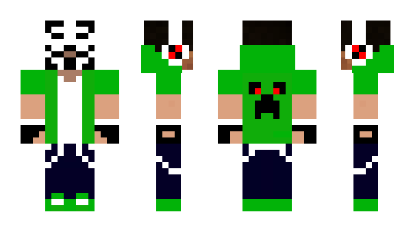 Minecraft skin BlacKZinn