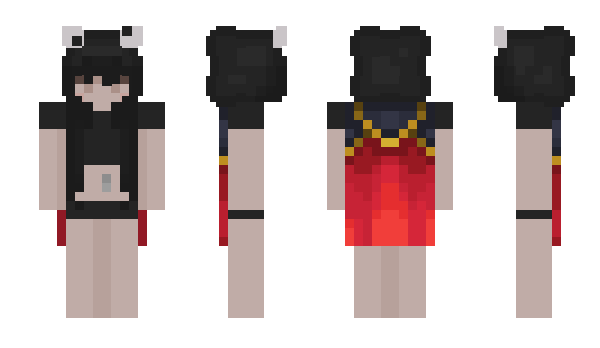 Minecraft skin GOTHGIRL66