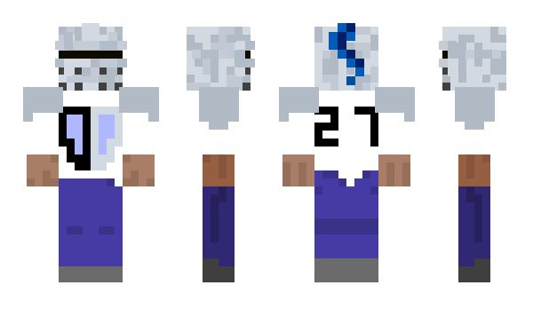 Minecraft skin SilverSpace27