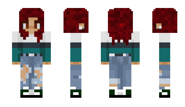 Minecraft skin Julia_j