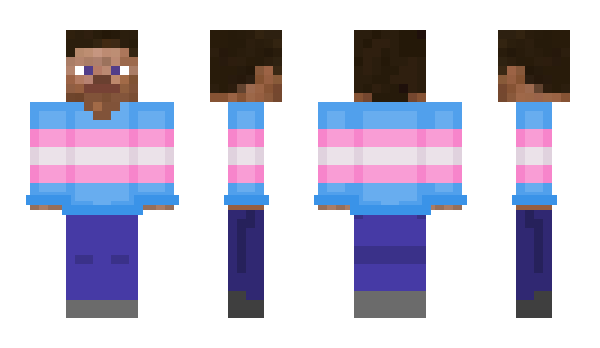 Minecraft скин по нику LGBTQScotts