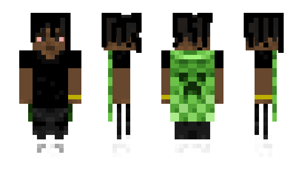 Minecraft skin Flork