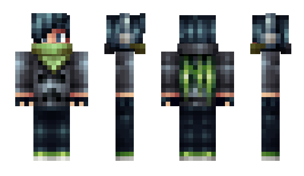 Minecraft skin Leafel