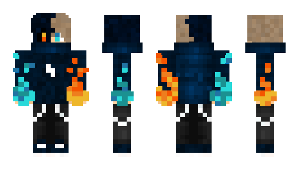 Minecraft skin ClownFrag