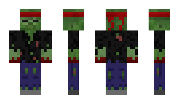 Minecraft skin Zombie_Mon
