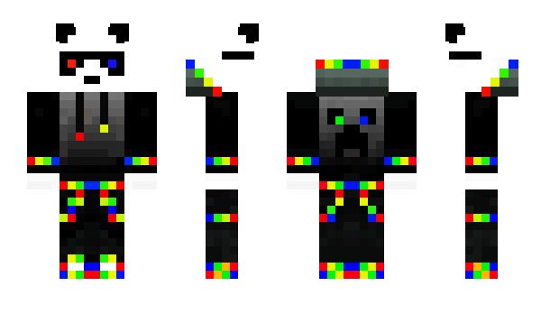 Minecraft skin PandaCruiser