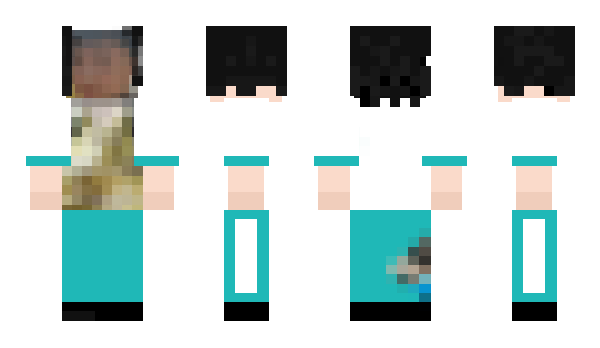 Minecraft skin BESTIAPELUD