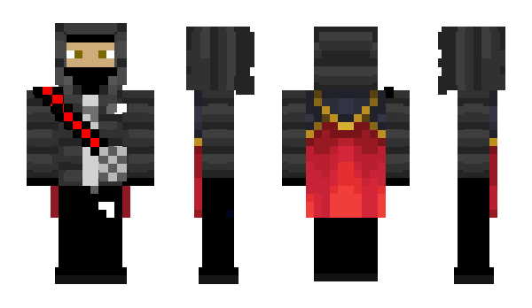 Minecraft skin C3RT1X