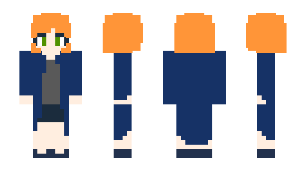 Minecraft скін по ніку Hongcha_owo