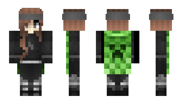 Minecraft skin Xerf