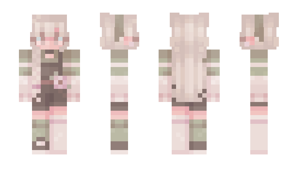 Minecraft skin podekscytowanie