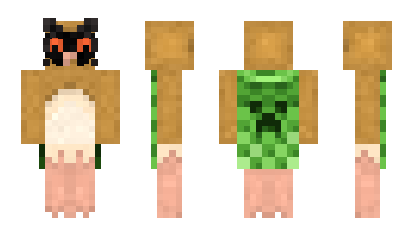 Minecraft skin Hoothoot