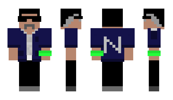 Minecraft skin Nine_TheWolf