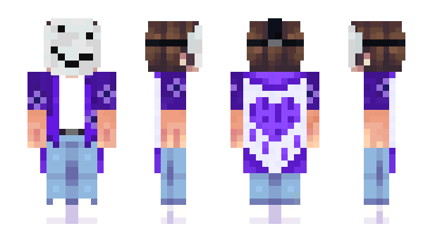 Minecraft skin Snowmandem