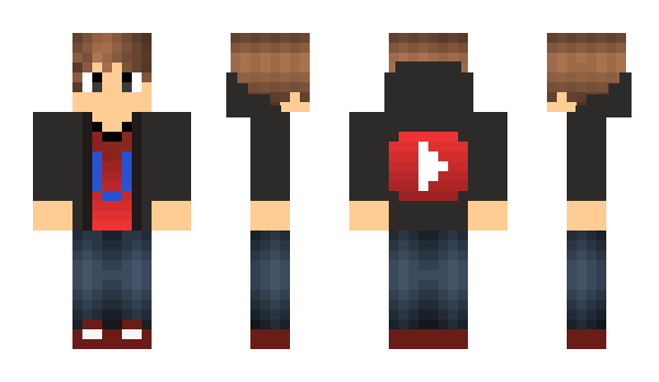Minecraft скин по нику USPaiva