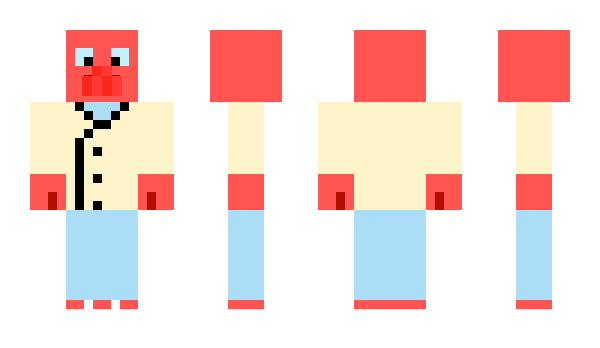 Minecraft skin red_rock